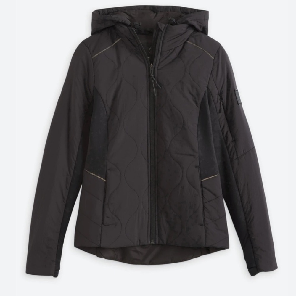 MPG Polar Puffer Jacket Black Large Water Resistant NWT - Picture 3 of 11